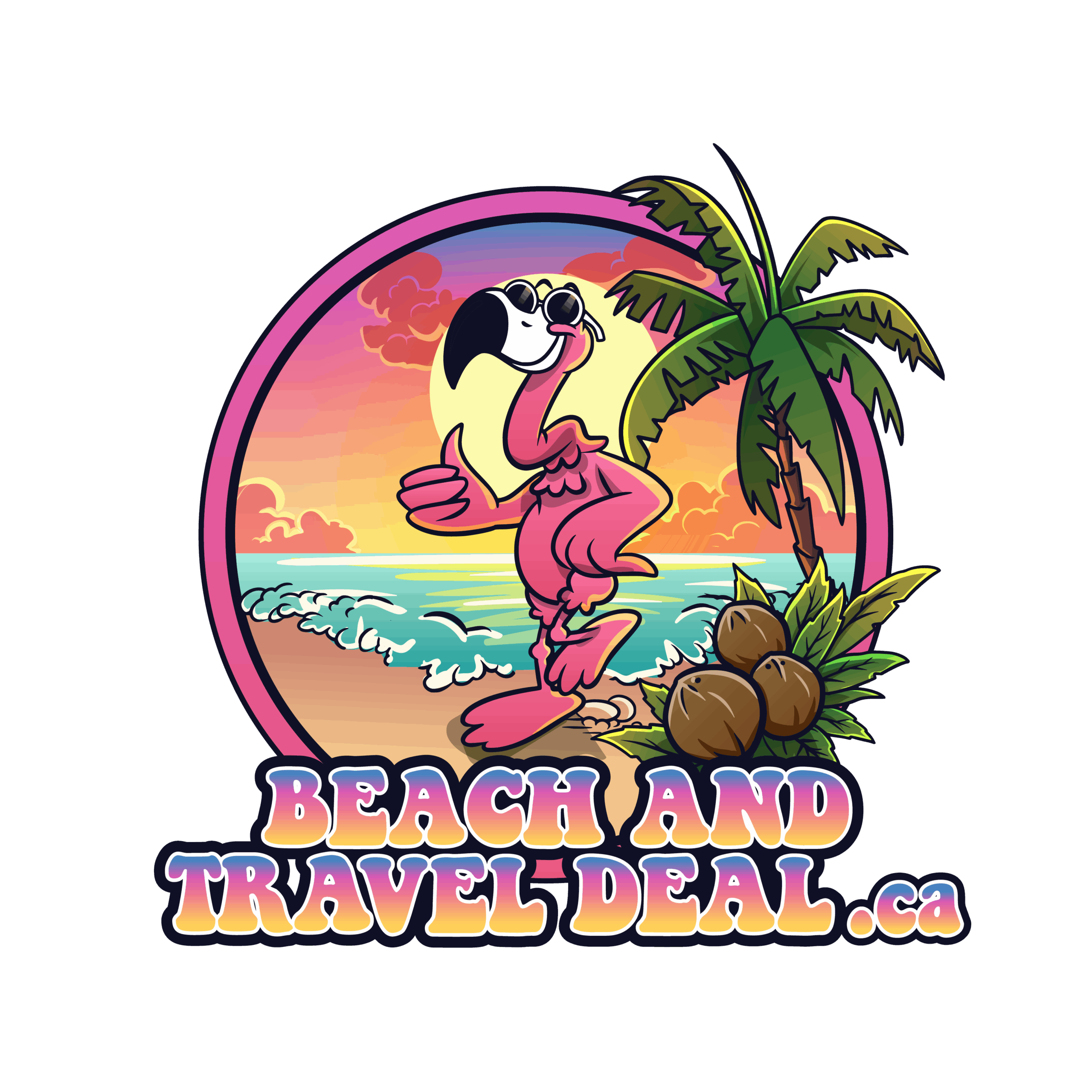 beach and travel deal logo